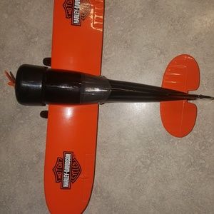 Harley Davidson airplane bank